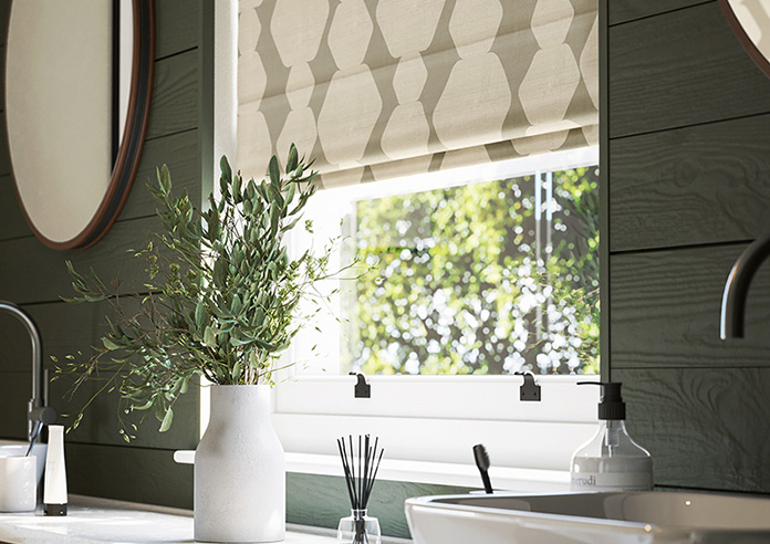 Construct, Clay - Twist&Fit Roman Blind - Image 5